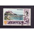 JERSY 1970 SG 50 5p MONTORGUEIL CASTLE FINE USED