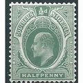 Southern Nigeria 1907 SG33 1/2d Grey-Green Moun...