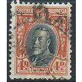Southern Rhodesia 1935 SG19a 4d Black & Vermill...