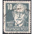 Germany 1948 - SG R36 - 10pf green - August Beb...