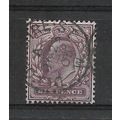 GB.SG246 6d Slate-Purple.Variety Unchecked.Fine...