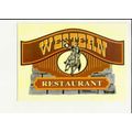 Advertising WESTERN RESTAURANT Nagvaradi Postcard