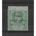 Togo.H34 1/2d Green.Mounted Mint.Nov18d