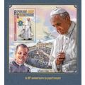 CENTRAL AFRICA 2016 SHEET MNH POPE FRANCIS PAPE...