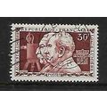 FRANCE 1955 FRENCE CINEMA IND 30F BROWN SG 1259...