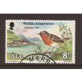 1980 Isle of Man, Christmas, Robin, Fine Used S...