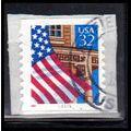 Used 2915A 32c U.S. Flag Over Porch Fine CNS 11...