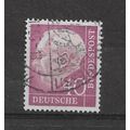 WestGermany.SG1114 40pf Pres. Heuss (Purple).Fi...