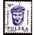 Poland 1985 Wawel Head 10z Used Stamp