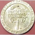 Horseshoe. $1 Casino Token. Tunica, MS. 21A.