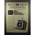 1960 Graflex Super Speed Graphic Camera Ad - 10...