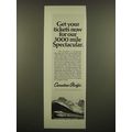 1968 Canadian Pacific Railway Ad - Get Your Tickets Now
