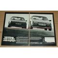 1979 2pg Porsche Car Ad, in German - Fahrvergnugen!!