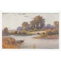 On the Avon River Artist Signed Geo Hughes Art ...