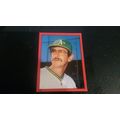 1982 Topps Stickers Card # 115 Billy Martin Exc...
