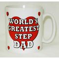 World's Greatest Step Dad Mug Can Personalise D...