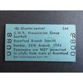 BR Charter Control GWR Preservation Group South...