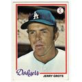 1978 Topps baseball card 464 Jerry Grote - Dodgers