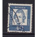 GERMANY 1961 FAMOUS GERMANS 40pf VALUE USED SG1...