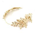 Tiara Hoop Women boho Gold Color Leaf Bride Par...