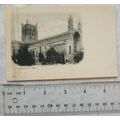 vintage postcard Tewkesbury Abbey