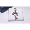 Estate 1" including bail detailed 14Kt White Go...