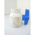 Spears Utility White PVC Ball Valve 150PSI Slip...