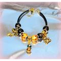 Fully Loaded Bracelet Teddy Bear Charm European...