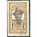 Martinique 1908 - SG62 - 1c chocolate & brown -...