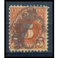 Used J83 5c Postage Due Barely Clears WA1388