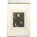 Vintage engraving - Ambrose Dudley, Earl of War...