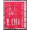 France 1.00e Value. Fine Used