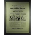 1947 Chesapeake & Ohio Railroad Ad - C&O Credit Card