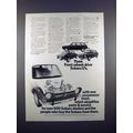 1972 Subaru G Car Ad - Three Front-Wheel-Drive