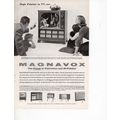 Magnavox Television vintage Full Page Print Ad ...