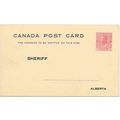 Canada #P33g Postal Card MINT Admiral, Edmonton...
