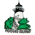 Pooles Island Maryland Lighthouse Fridge Magnet