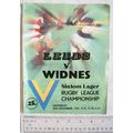 1981 programme Leeds v. Widnes
