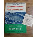 1961 FA Amateur Cup Final Programme & Ticket – ...