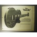 1973 Hagstrom Swede guitar Advertisement - The Swede ..for the select few