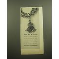 1960 Lord & Taylor Monet Bracelet Ad - Give her a tassle
