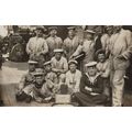 HMS Achilles WW1 War Ship Crew Military Old Pos...