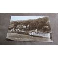 Early real photo Postcard - Quay & Deganwy Stea...