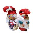 Wood Handcrafted Holline Denmark 4" Man & Woman...