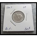 1967 Canada 5c Nickel Centennial Snowshoe Hare ...
