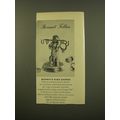 1961 Bonwit Teller Ring Keeper Advertisement