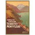 Chemin De Fer Territet Mont Fleuri Switzerland ...
