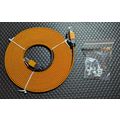 RJ45 Cat7 Gold Plated Flat ultra-tough braided ...