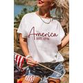 White America EST.1776 Embroidered Graphic Tee