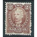 Sarawak 1895 SG28 2c Brown-Red Mounted Mint .. .